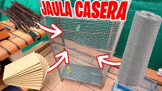 MATERIALES NECESARIOS PARA HACER UNA JAULA CASERA [upl. by Wardle682]