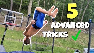 5 Advanced Trampoline Tricks to Learn [upl. by Cutcliffe]