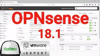 How to Install and Configure OPNsense Firewall 181  Review on VMware Workstation 2018 [upl. by Anthe]