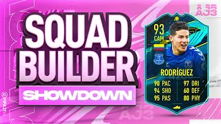 Fifa 21 Squad Builder Showdown MOMENTS JAMES RODRIGUEZ [upl. by Naimaj870]