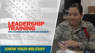 NonCommissioned Officer Academy [upl. by Ainud]