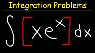 Integral of xex [upl. by Weirick]