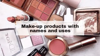 Makeup Products With Name And UseTypes Of Makeup Products And UsesMakeup Products For Beginners [upl. by Selestina]