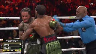 Tank Davis vs Roach FIGHT HIGHLIGHTS  Premier Boxing Champions  Prime Video [upl. by Thornie]