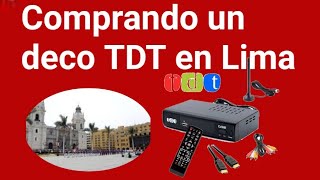 Donde comprar un decodificador TDT en LimaTodo para la señal digital [upl. by Chretien252]