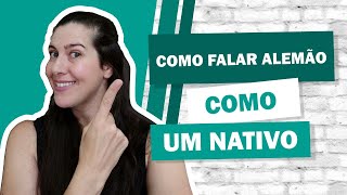 Como falar alemão como um nativo Treine sua Pronúncia [upl. by Rori]