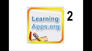 Learningapps Tutorial 2 [upl. by Kingston]