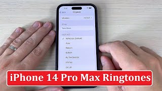 ORIGINAL RINGTONES iPhone 14 Pro amp Pro Max 2022 IOS 16 [upl. by Tnarud]