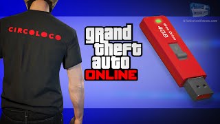 GTA Online  All 5 Media Sticks Locations How to unlock the CircoLoco Tee amp Records [upl. by Pearman125]