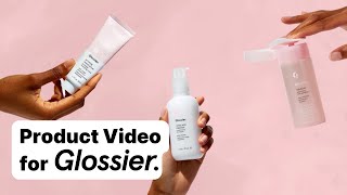 Cosmetics Product Video Example  Glossier  Vidico [upl. by Netsew993]