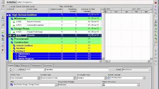 Adding Activities In Primavera P6 [upl. by Chema147]