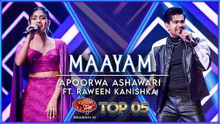 Maayam  Apoorwa Ashawari  Raween Kanishka  Dream Star Season 11  TV Derana [upl. by Curr921]