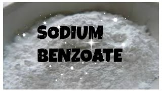 Sodium Benzoate  Chemistry Project [upl. by Mojgan]