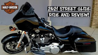 2021 Harley Davidson Street Glide Ride and Review [upl. by Jemimah370]