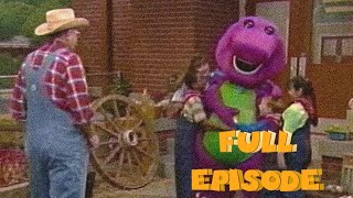 Barney amp Friends Down on Barneys Farm 💜💚💛  Season 1 Episode 10  Full Episode  SUBSCRIBE [upl. by Bork722]