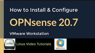 How to Install and Configure OPNsense Firewall 207  VMware Tools on VMware Workstation [upl. by Ecyle]