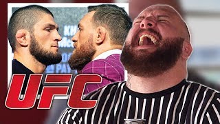 KHABIB vs McGREGOR  Press Conference Reaction [upl. by Naletak352]