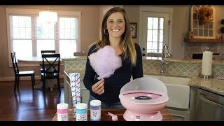 How to use the Cotton Candy Express Cotton Candy Machine [upl. by Ohnuj554]