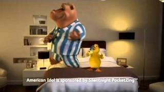 Silent Night Hippo Air Guitar TV Commercial [upl. by Aminta]