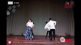 Pañangabalayan  Philippine Folk Dance from Pangasinan Mangatarem NHS [upl. by Constantia229]