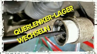 Querlenkerbuchsen wechseln Skoda Fabia VW Polo 9N Seat Ibiza [upl. by Merrile]