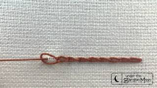 Chain Stitch Tutorial by Amy McClellan [upl. by Ablem171]