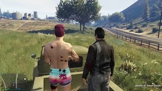 GTA V ONLINE 3 TONTOS PERO BUENA GENTE [upl. by Laicram154]