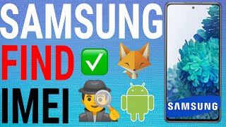 How To Find IMEI number on Samsung Galaxy Phones [upl. by Frear]