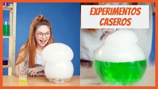 11 experimentos científicos caseros [upl. by Innis]