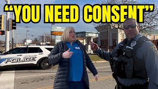 MAKIN NOISE IN ILLINOIS  First Amendment Audit [upl. by Dorran]