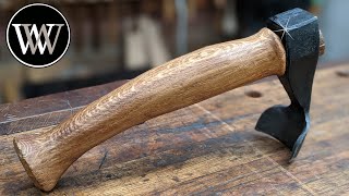 Making a Bowl Adze Handle [upl. by Archaimbaud333]