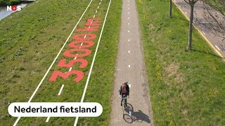 Hoe Nederland 15 miljard kilometer per jaar fietst [upl. by Assele]