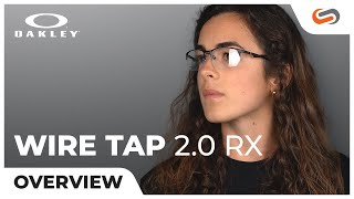 Oakley Wire Tap 20 Rx Overview  SportRx [upl. by Levana]