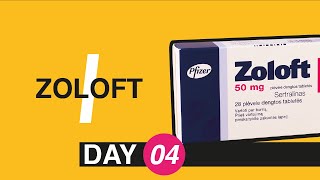 What Time Should I Take Antidepressants Sertraline amp Zoloft Day 4 [upl. by Olodort]