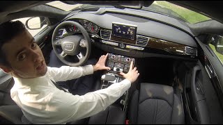 2015 Audi A8L Road Test and Review [upl. by Nawiat]