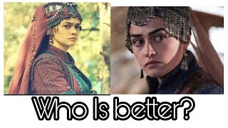 Which Kayi Hatun Are You Ilbilge Hatun VS Halime Sultan [upl. by Grote]