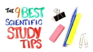 The 9 BEST Scientific Study Tips [upl. by Cuttler888]