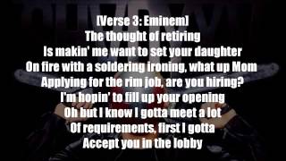 Eminem  Psychopath Killer ft Slaughterhouse amp Yelawolf Lyrics [upl. by Emelda]