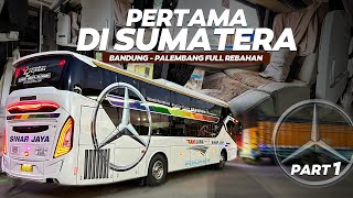 BUS RASA HOTEL PERTAMA DI SUMATERA ‼️ Trip BandungPalembang with Sinar Jaya Suites Class PART 1 [upl. by Oag798]