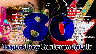 THE LEGENDS OF 80S   BEST INSTRUMENTAL HITS PLAYLIST [upl. by Dloreh]