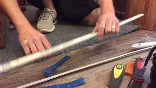 How To Transition Carpet To Vinyl Plank Flooring [upl. by Orelee]