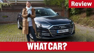 2020 Audi A8 review  the best luxury saloon on sale  What Car [upl. by Tiga]