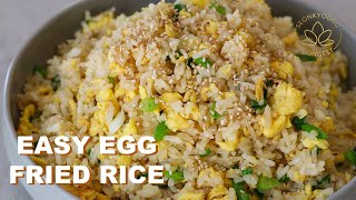 5 Minutes EASY Egg Fried Rice [upl. by Allsun958]