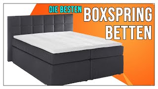 Boxspringbett TEST  Welches Bett kaufen Vergleich [upl. by Nawek191]