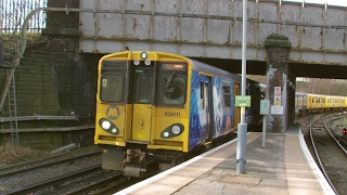 Half an Hour at 216  Birkenhead North Station 1022017  Class 507 508 terminus [upl. by Sucy598]