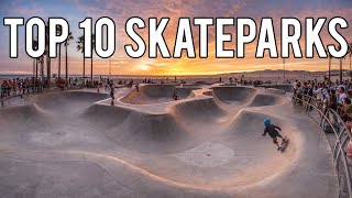 Most FAMOUS Skateparks In The US California New York Florida [upl. by Gauldin]