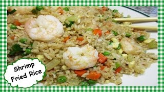 🍤 How to Make Shrimp Fried Rice  Chinese Fried Rice Stir Fry Recipe [upl. by Noakes80]