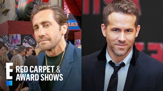 Ryan Reynolds and Jake Gyllenhaal interview for LIFE DEADPOOL  UNCENSORED  FOX 5 DC [upl. by Nieberg]