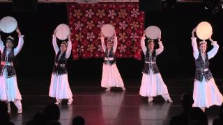 Raghse Daf by Nomad Dancers  PersianAzeri fusion dance [upl. by Yboc]