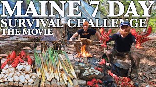 7 Day Catch amp Cook Survival Challenge  Maine The Movie [upl. by Nosreve905]